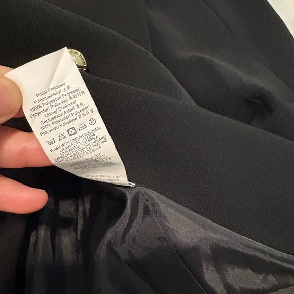 MISSGUIDED Black Blazer with Gold Buttons - Picture 11 of 11